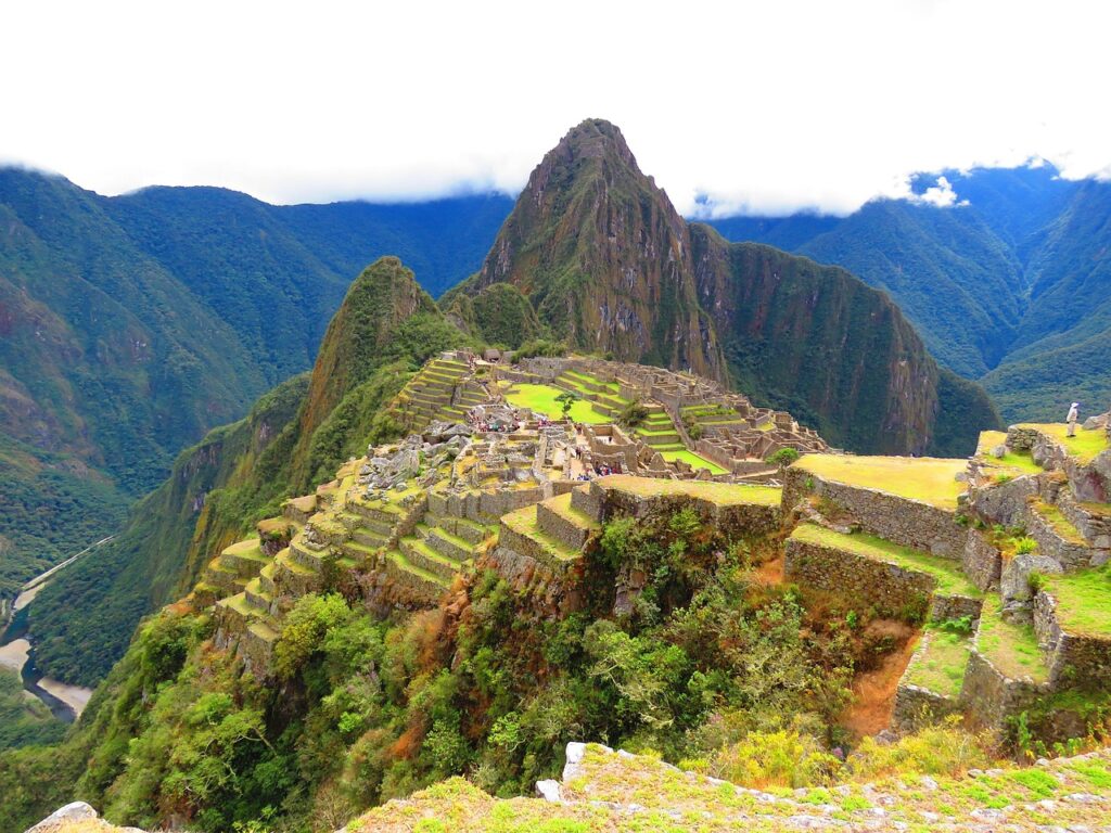 machu picchu, mountain, peru, nature, landscape, vista