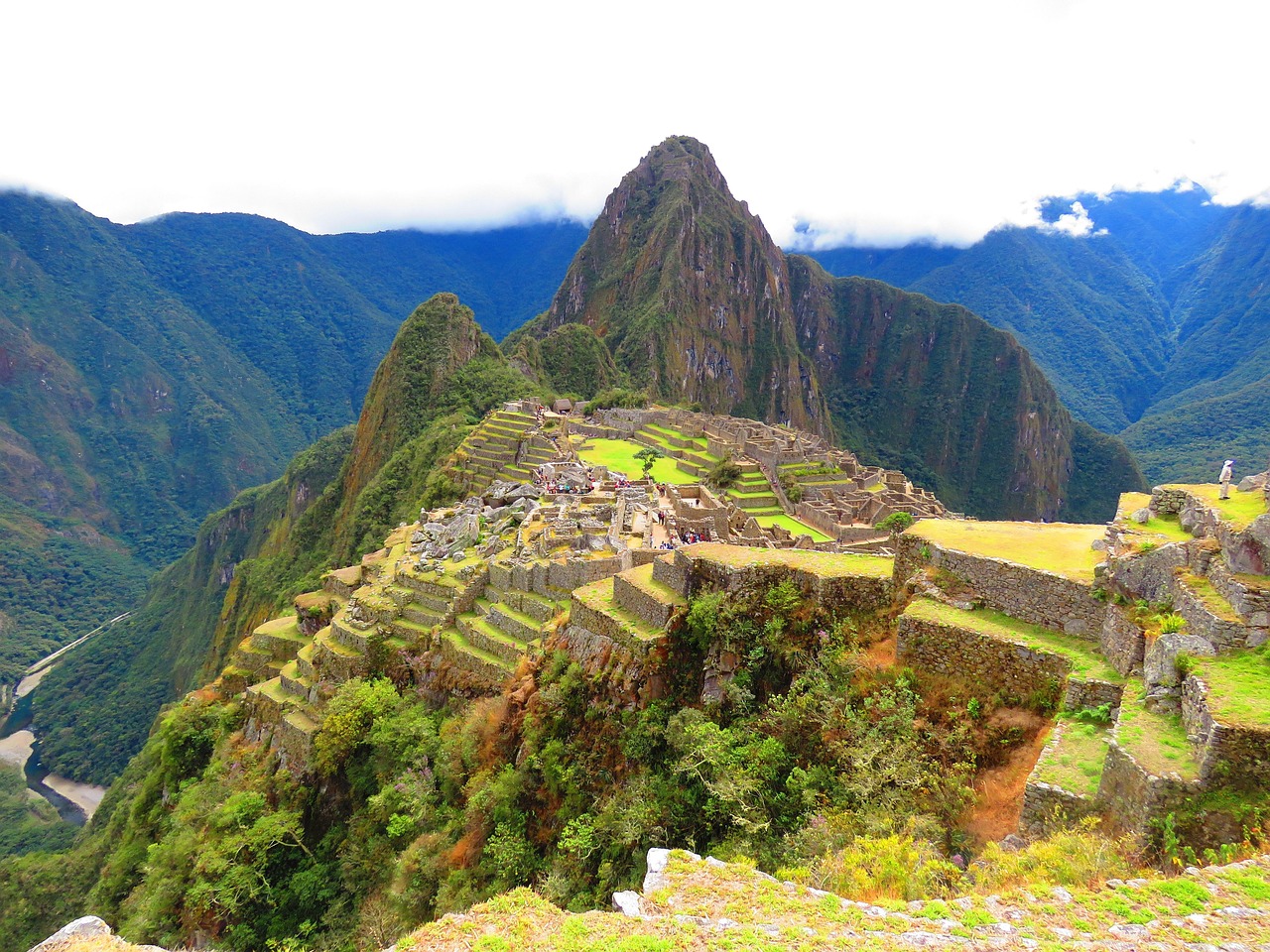 machu picchu, mountain, peru, nature, landscape, vista